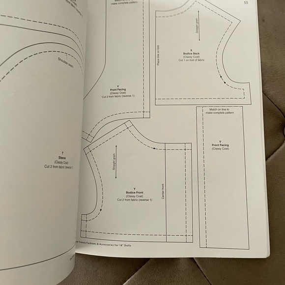 18 in doll patterns bundle - Picture 5 of 8